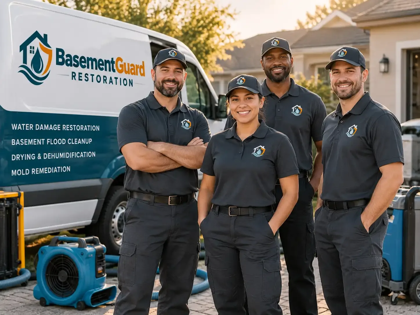 Basement Water Damage Restoration company in Montour, IA